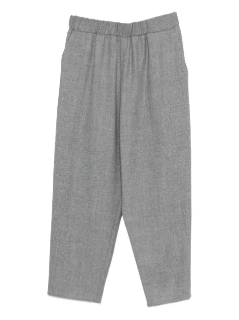 Dusan elasticated-waist trousers