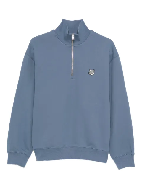 Maison Kitsuné Fox Head half-zip sweatshirt