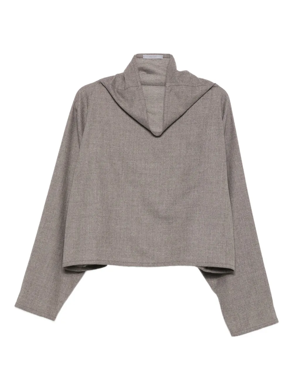Dusan cropped top | Grey | Image 1