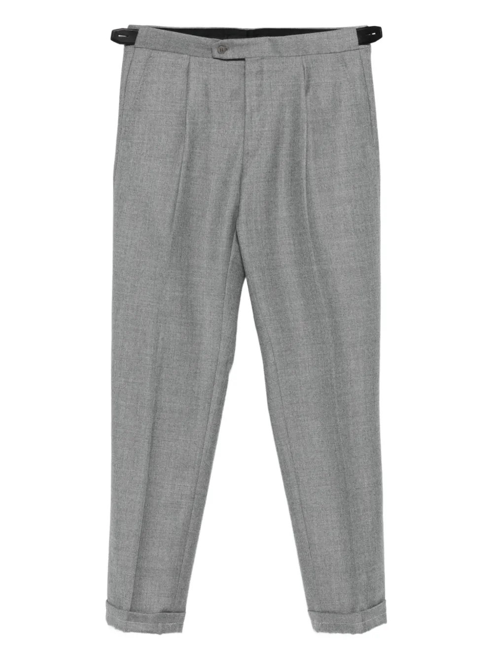 Brioni pleated wool pants | Grey | Image 1