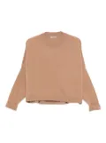 Dusan crew-neck sweater - Neutrals