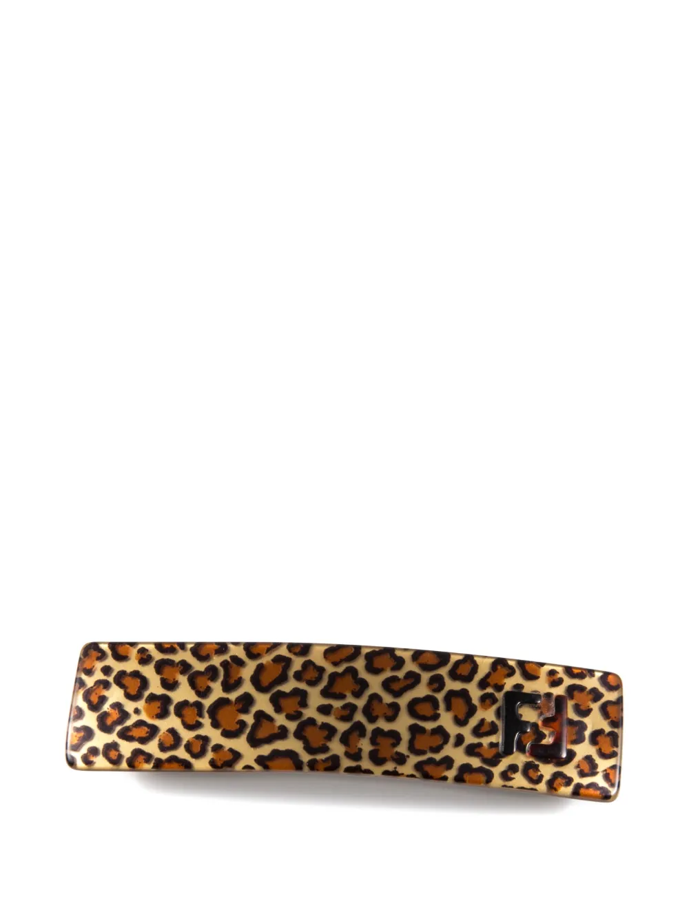 Fendi Pre-Owned 2000s animal-print hair clip | Gold | Image 1
