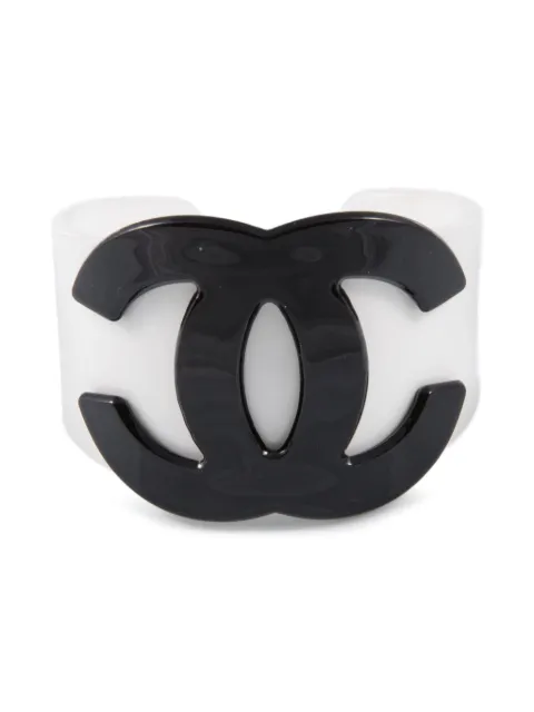 CHANEL Pre-Owned 2000s logo resin bracelet