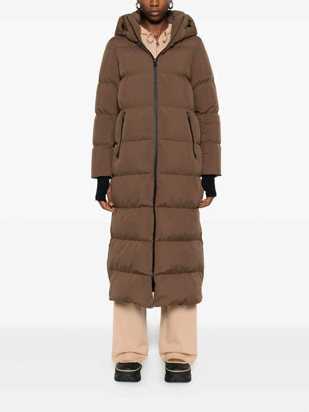 Herno hooded quilted coat | Oversized Coats | Image 2