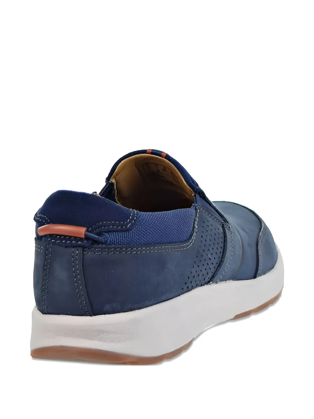 Clarks Originals Un Trail Step perforated-detail loafers Blauw