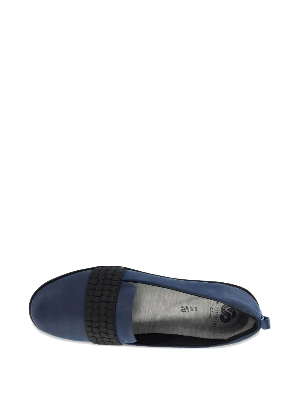 Clarks Originals Ayla Sloane ballerina's met textuur Blauw