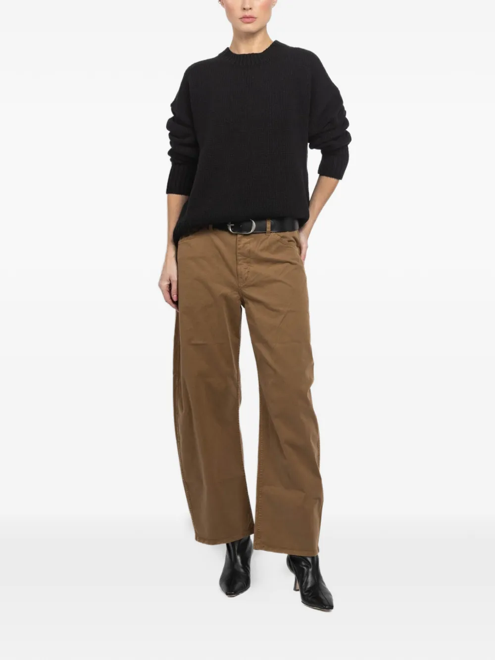 Nili Lotan Tribeca tapered trousers - Bruin