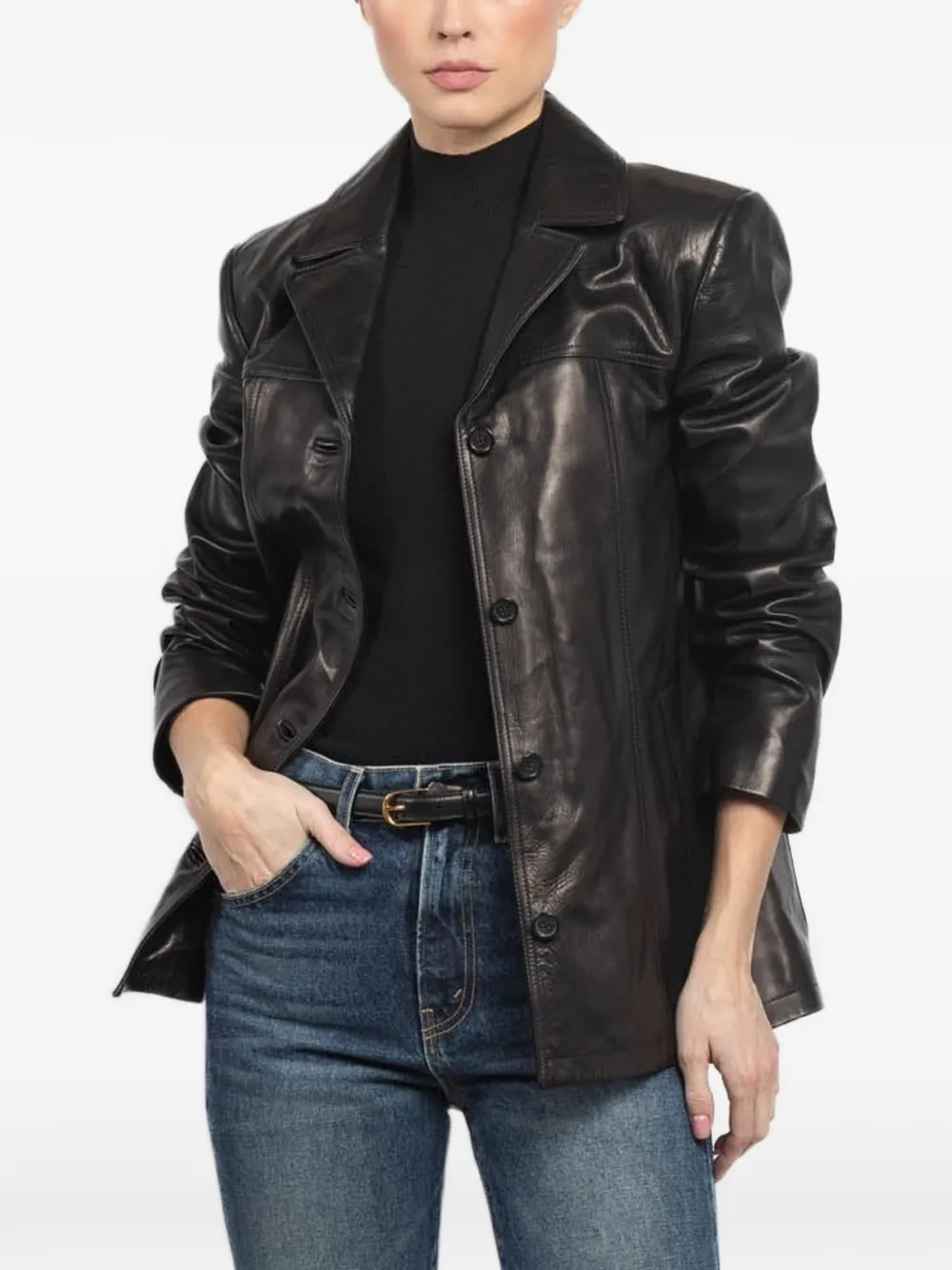 Nili Lotan roll-neck sleeveless top - Nero