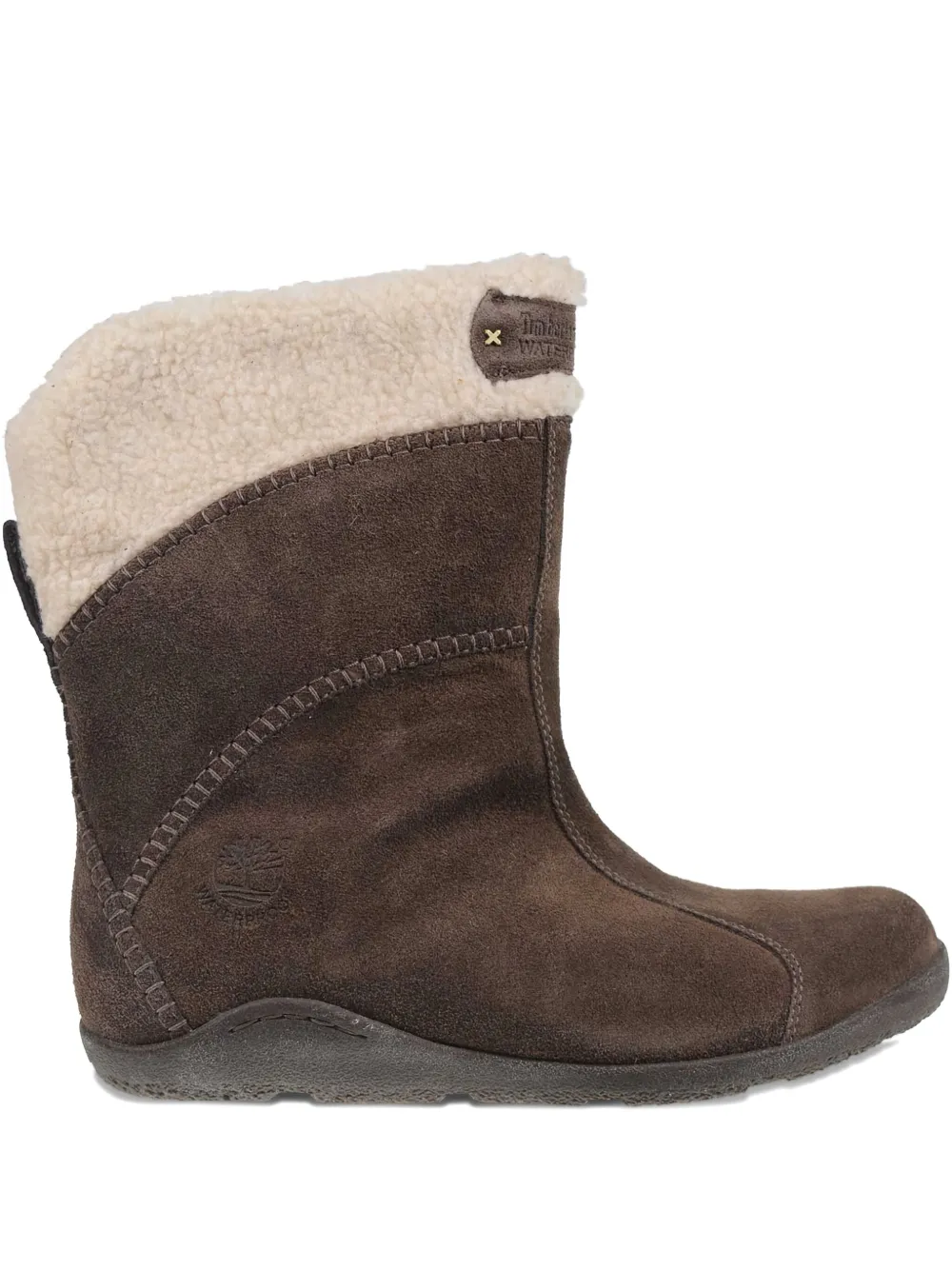 Timberland Earthkeepers shearling boots Brown