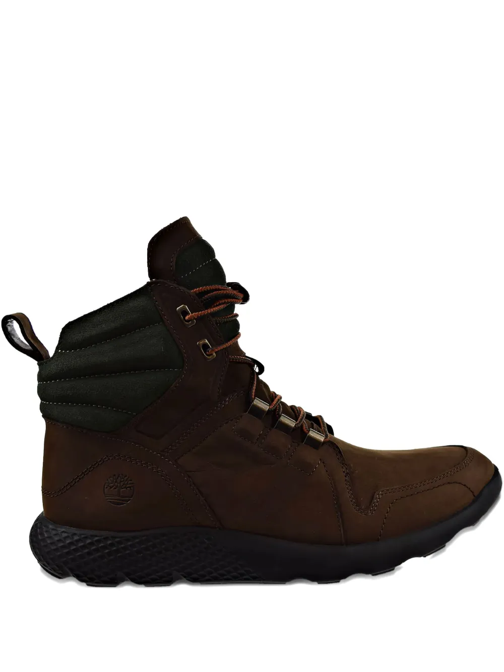 Timberland Flyroam padded leather boots Brown