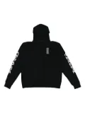 Chrome Hearts vertical logo hoodie - Black