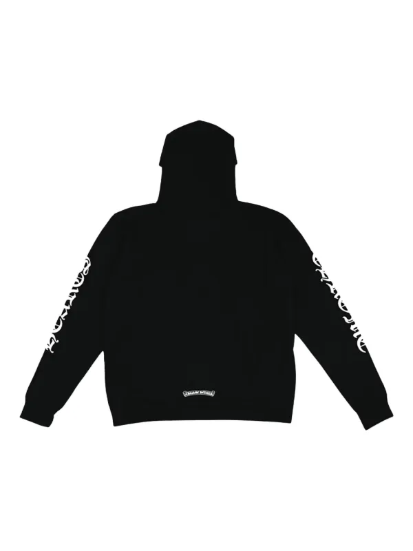 トップス Chrome Hearts Vertical Logo Hoodie Black Chrome Hearts Vertical Logo Hoodie | Black | FARFETCH