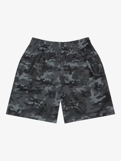 Denim Tears short en résille à motif camouflage