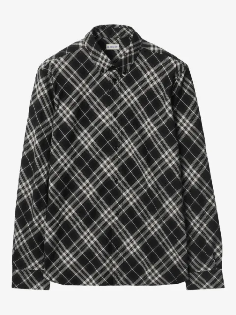 Burberry Kariertes Flanellhemd