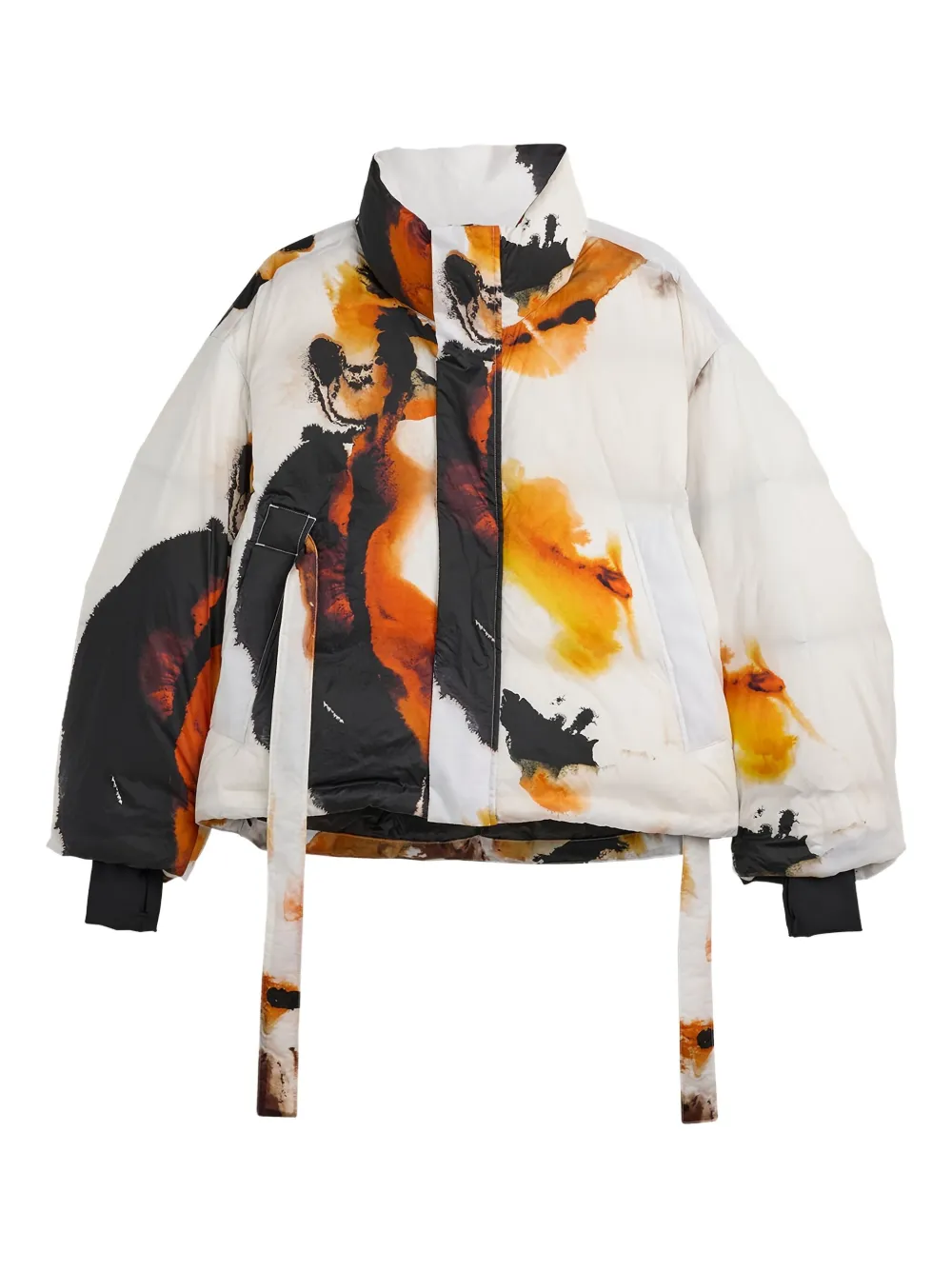 Y-3 printed puffer jacket | White | Image 1