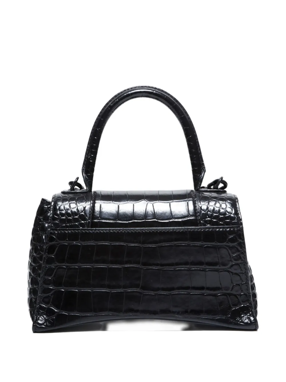 Balenciaga Pre-Owned 2010-2025 Hourglass crocodile-embossed shoulder bag | Pre-Owned | Image 2