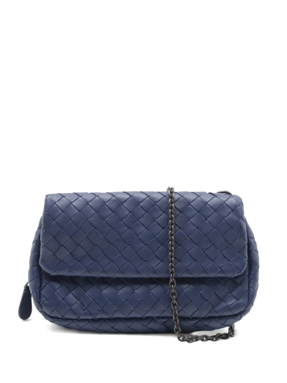 Bottega Veneta Pre-Owned 2010-2024 Intrecciato Olympia cross body bag | Purple | Image 1
