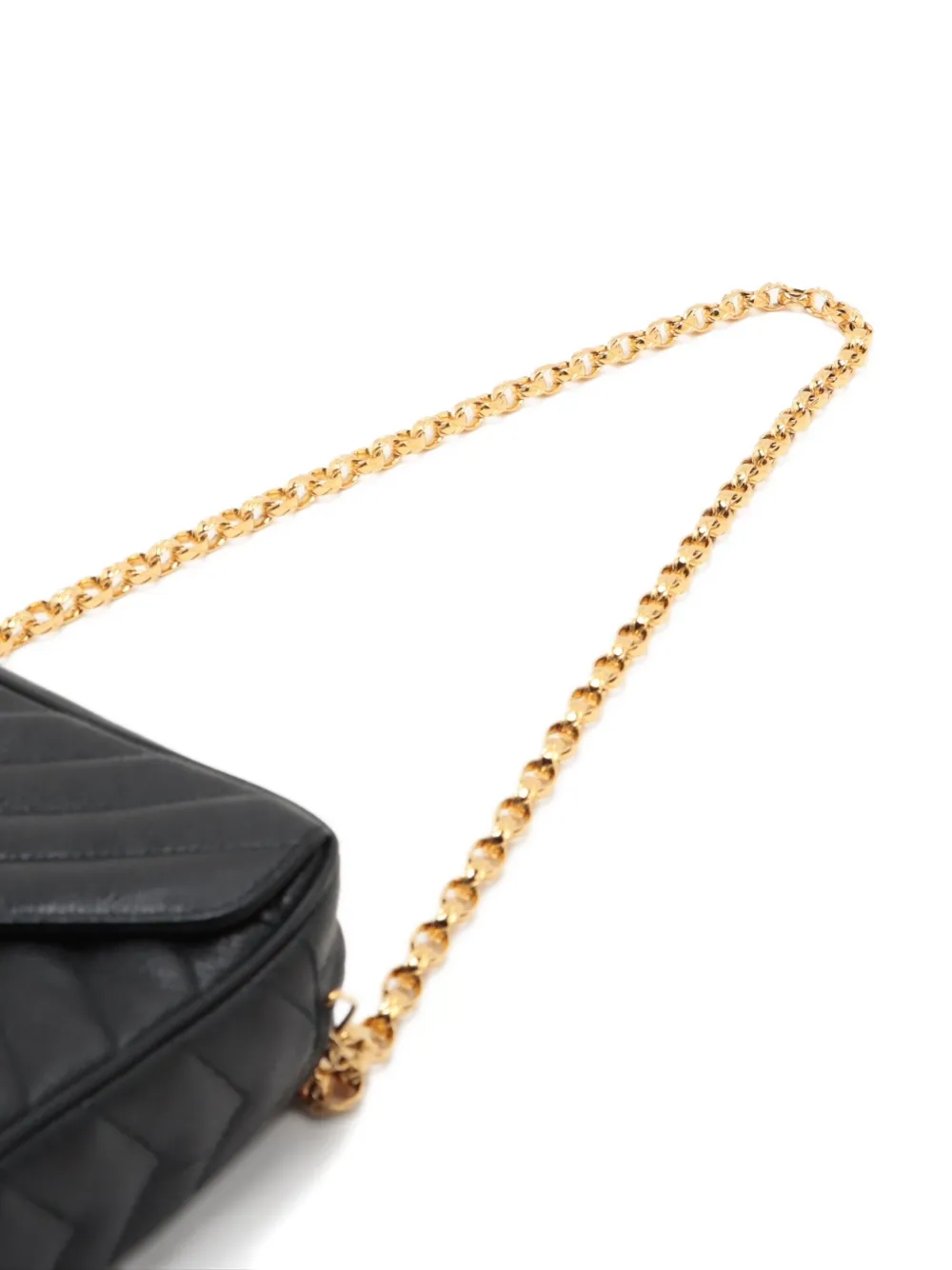 1993-1994 Camera Chevron-Quilted Shoulder Bag