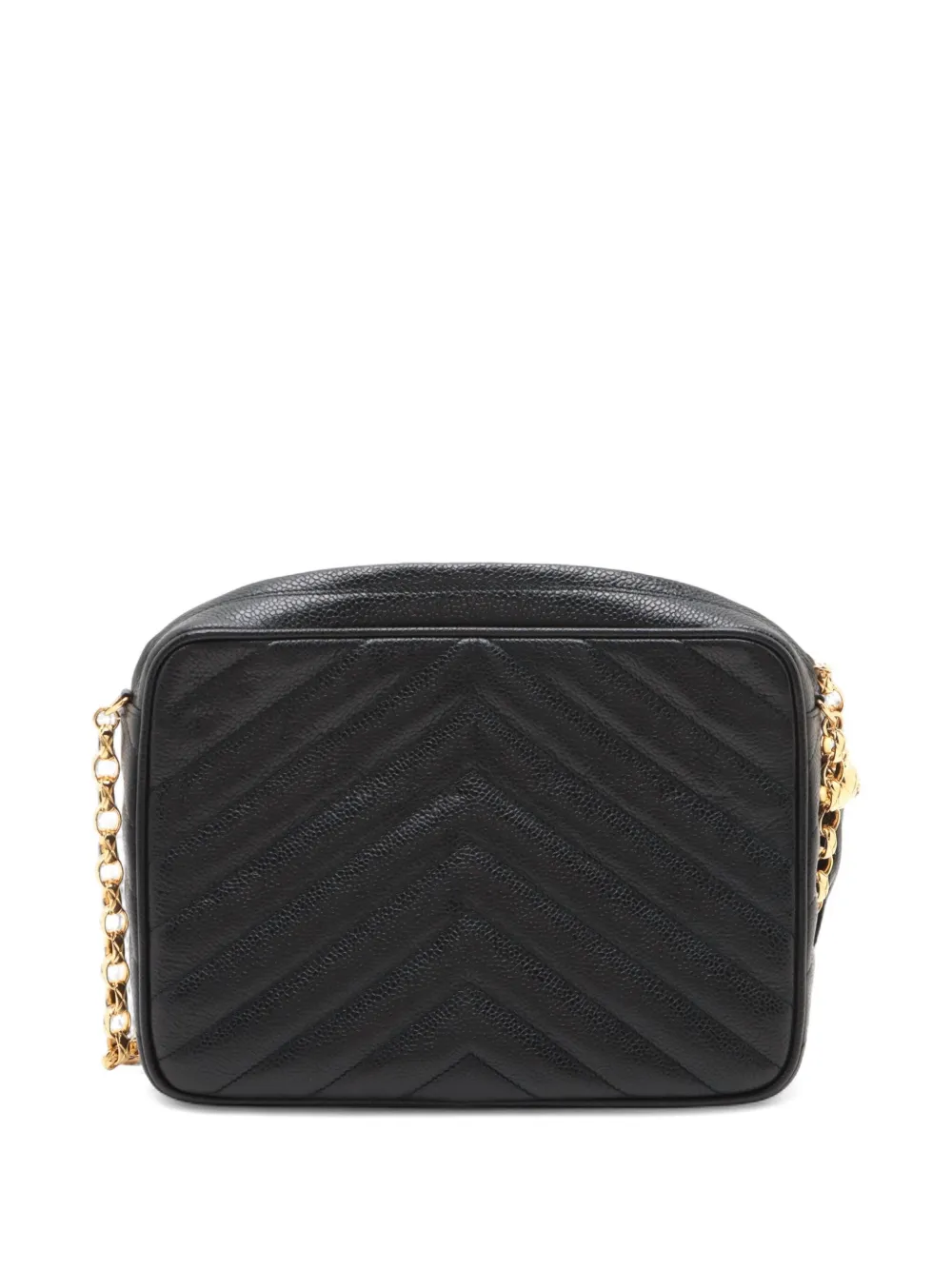 CHANEL Pre-Owned 1993-1994 Camera chevron-quilted shoulder bag | Pre-Owned | Image 2