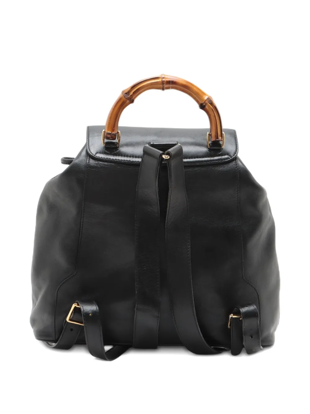 Gucci Pre-Owned 2000-2020s Bamboo leather backpack | Pre-Owned | Image 2