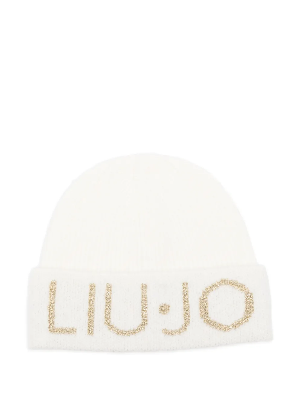 LIU JO logo-detail beanie | White | Image 1