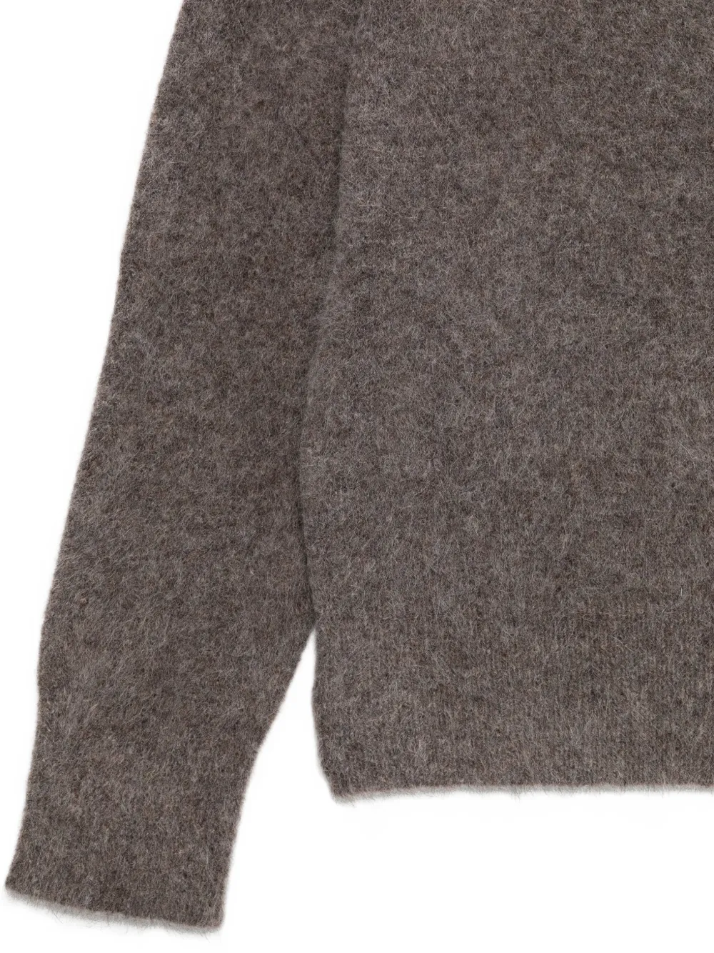 Majestic Filatures Trui met V-hals Bruin