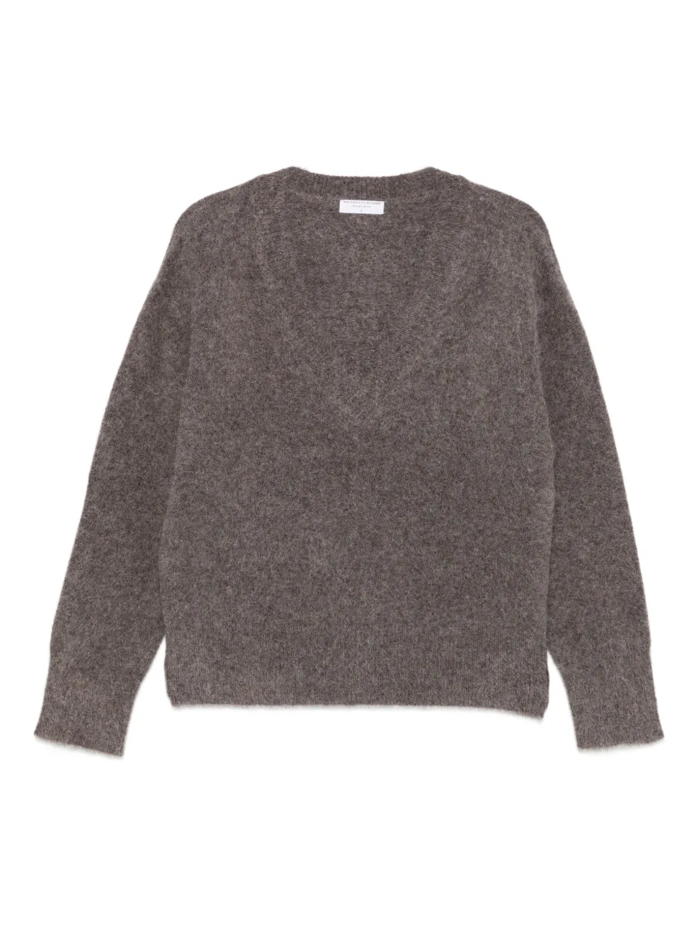 Majestic Filatures v-neck sweater | Brown | Image 1