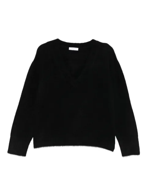 Majestic Filatures V-neck long-sleeve sweater 