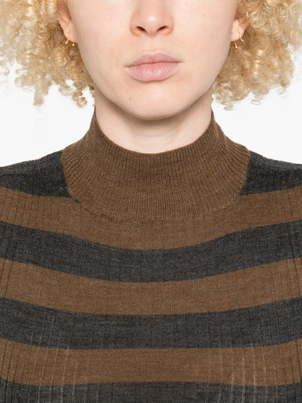 Majestic Filatures Gestreepte coltrui Bruin