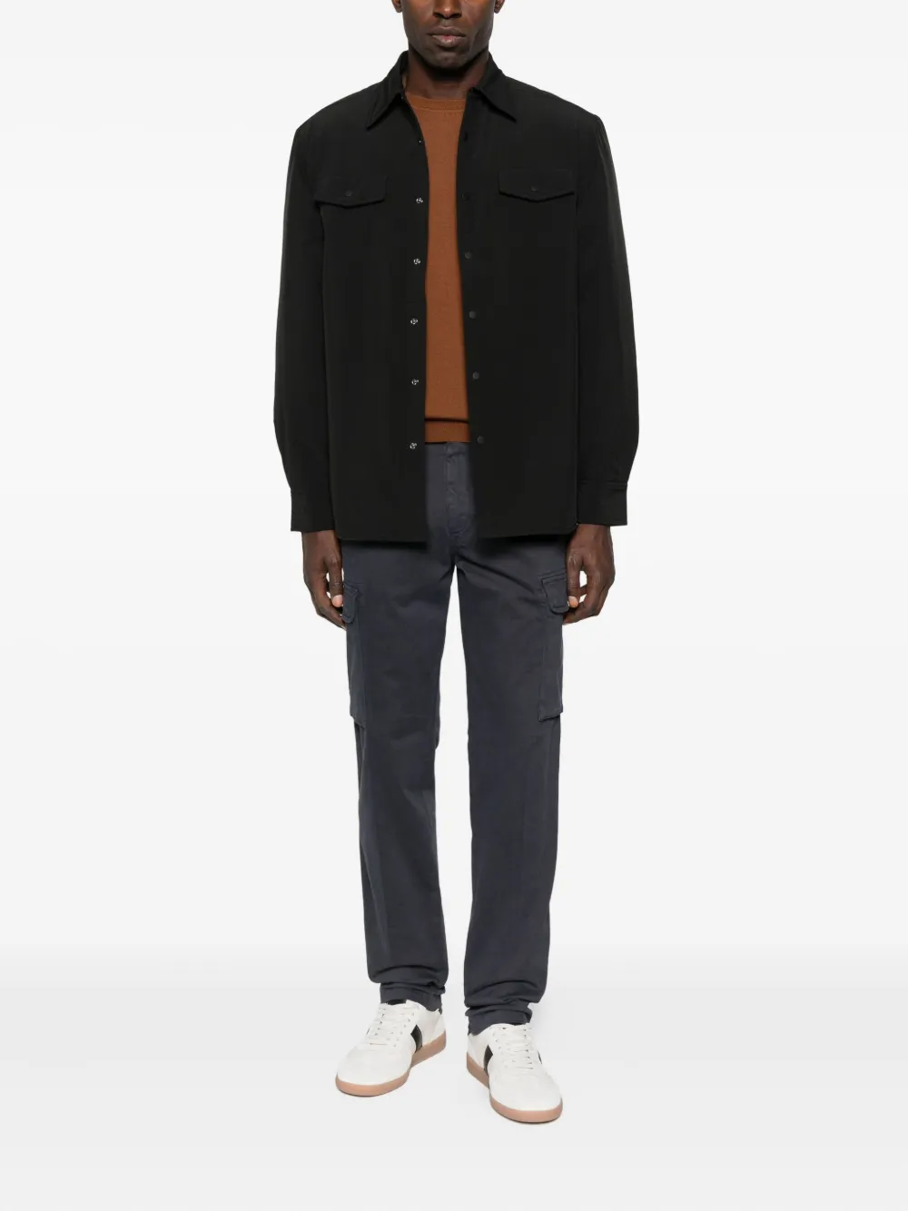 40 WEFT Straight cargo broek - Grijs