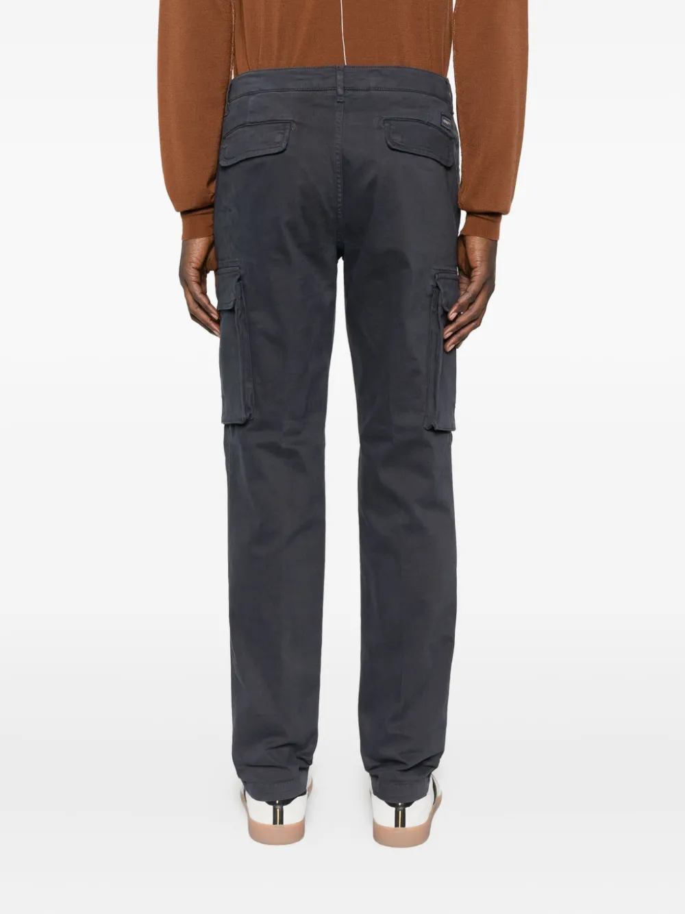 40 WEFT Straight cargo broek Grijs