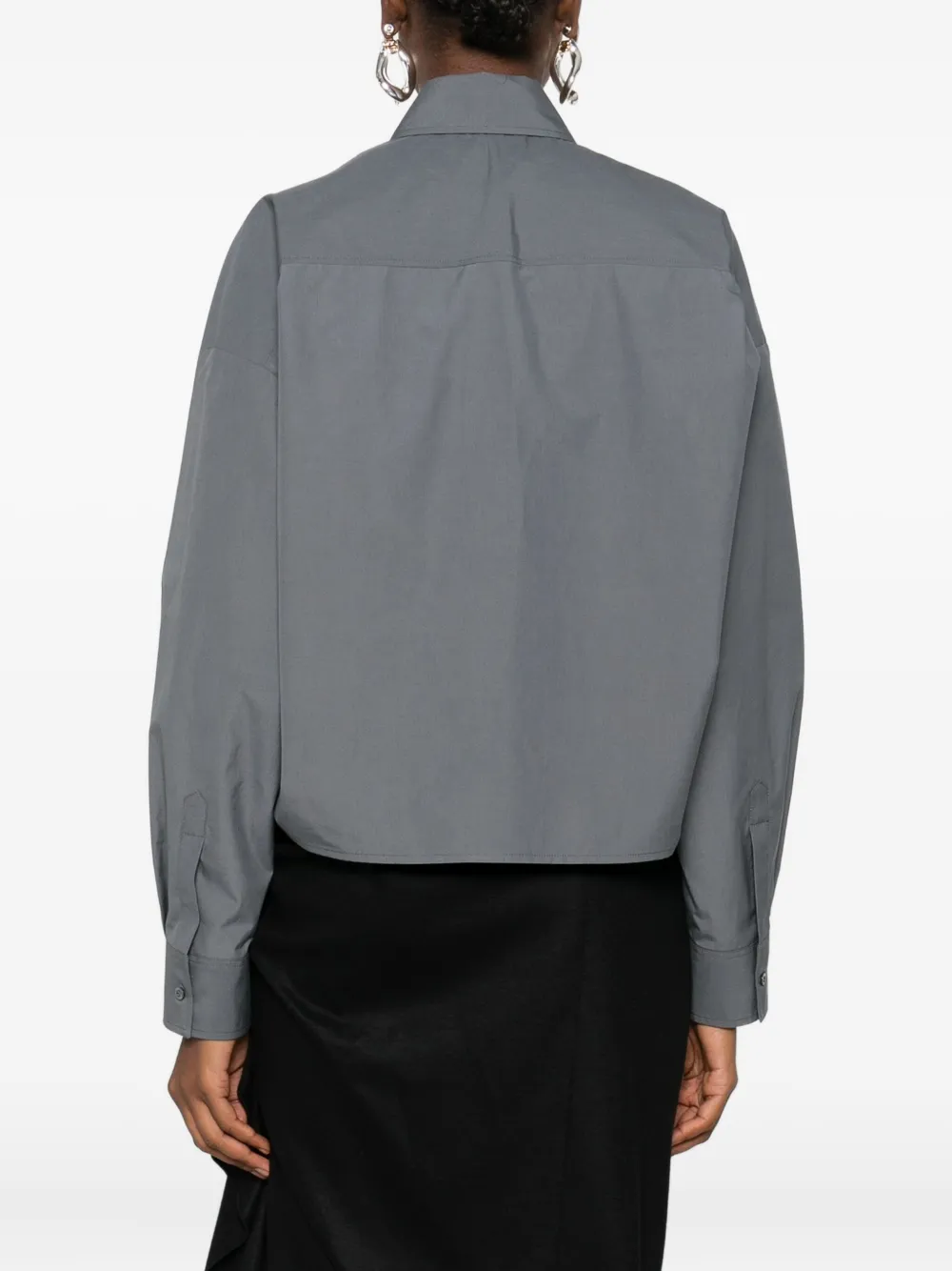 Fabiana Filippi Button-down blouse Grijs