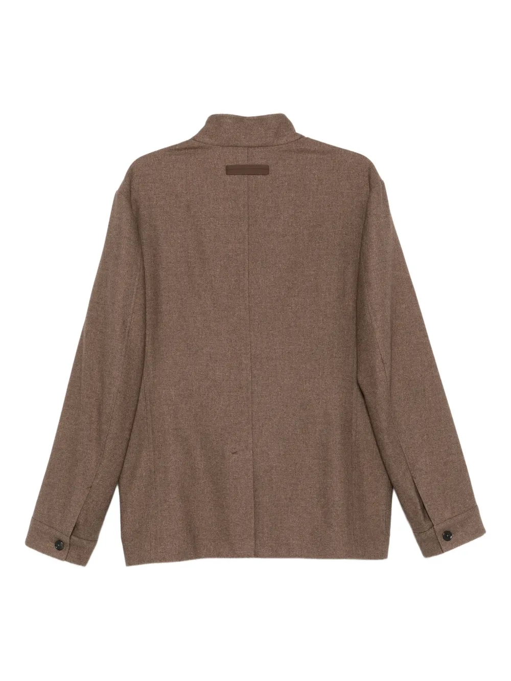 Zegna patch-pocket buttoned jacket | Shirt Jackets | Image 2