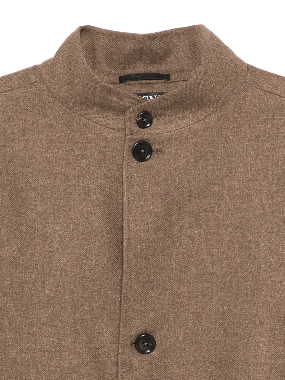 Zegna Jack met opgestikte zak en knopen Beige