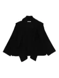 Dusan open-front jacket - Black