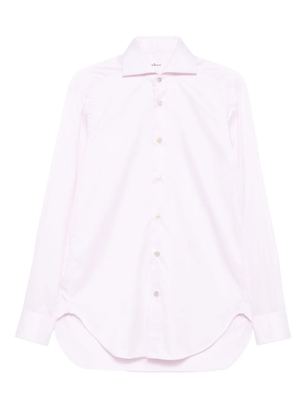 Kiton long-sleeve button-fastening shirt | Pink | Image 1