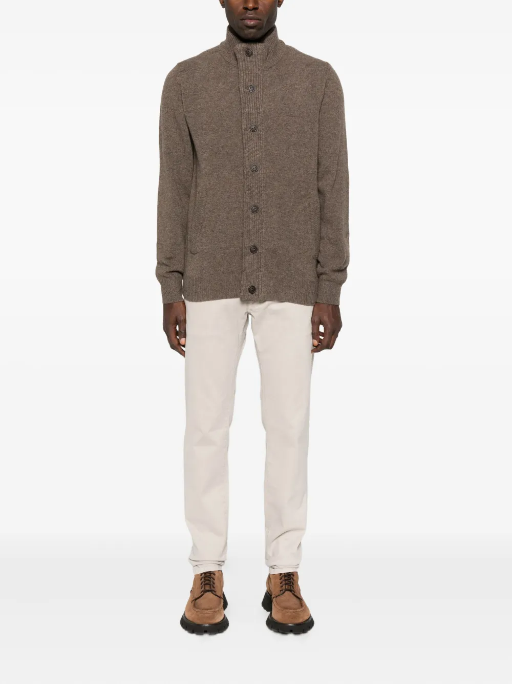 Jacob Cohën Broek met vijf zakken - Beige