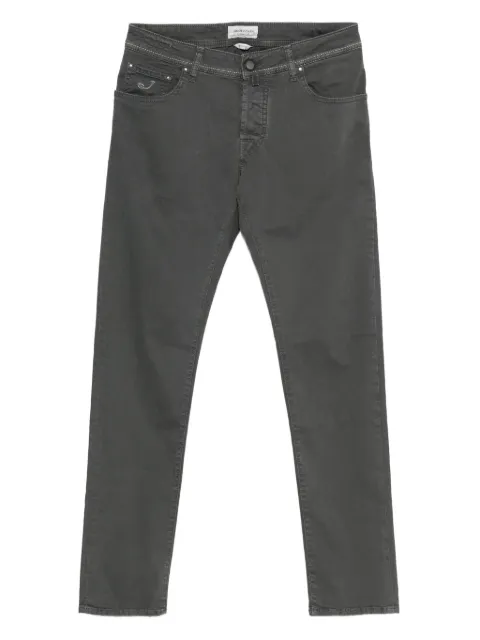 Jacob Cohën pantalones con logo bordado