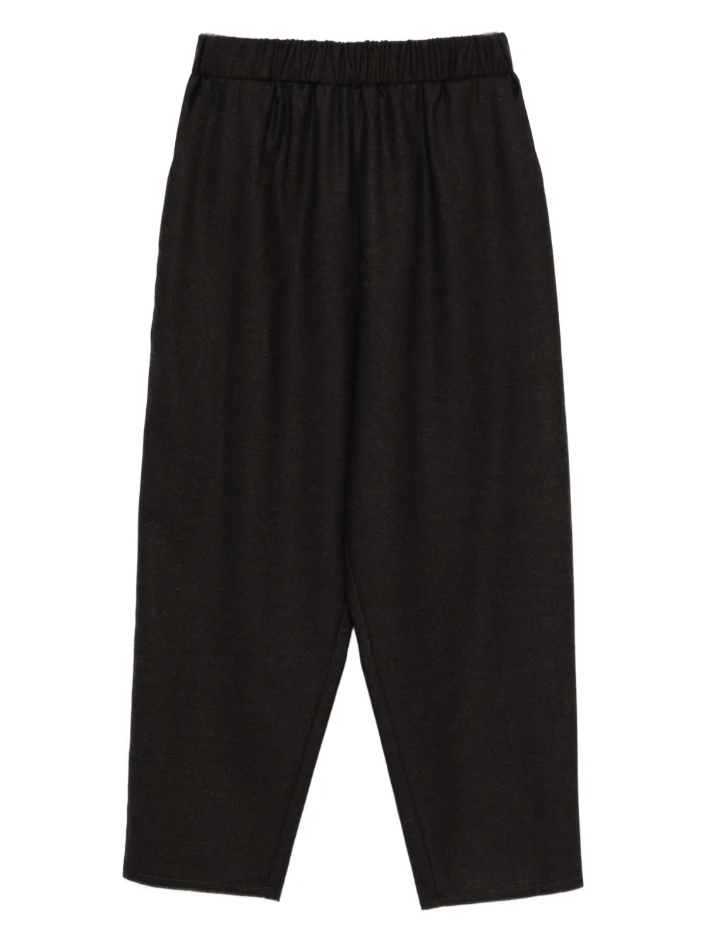 Dusan elasticated-waist trousers | Brown | Image 1