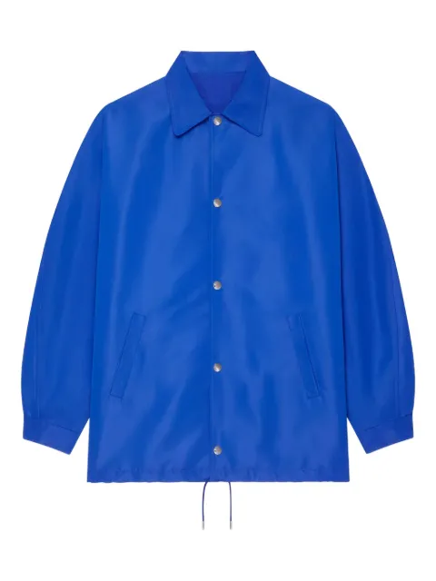 Givenchy chamarra con logo bordado
