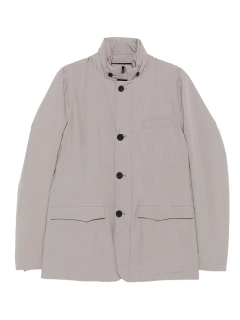 Herno high-neck buttoned jacket
