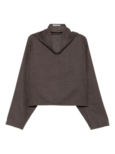 Dusan funnel-neck top