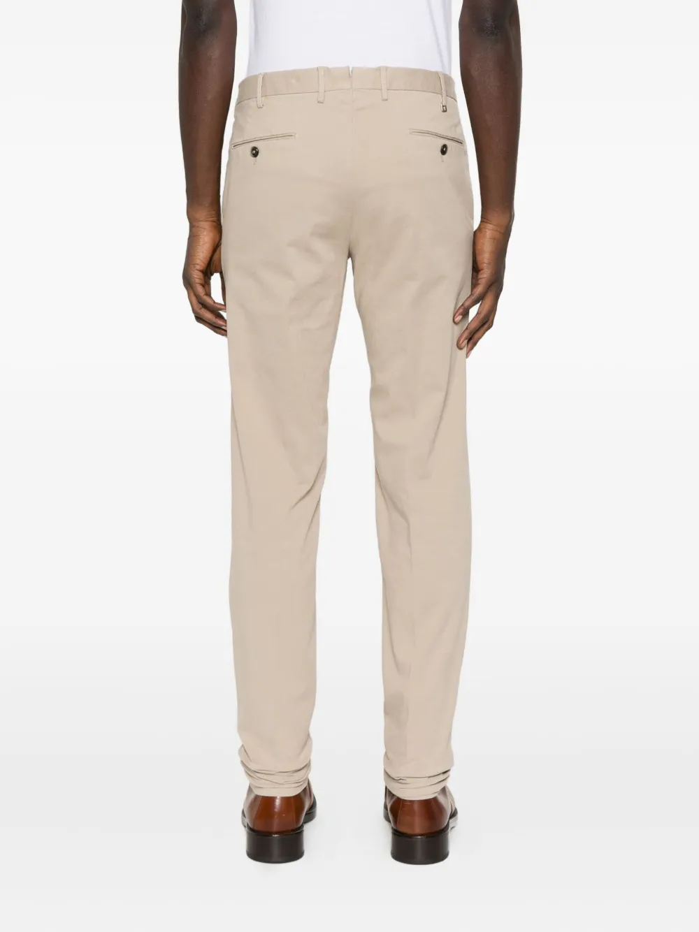 Pt Torino Straight-leg Trousers In Neutral