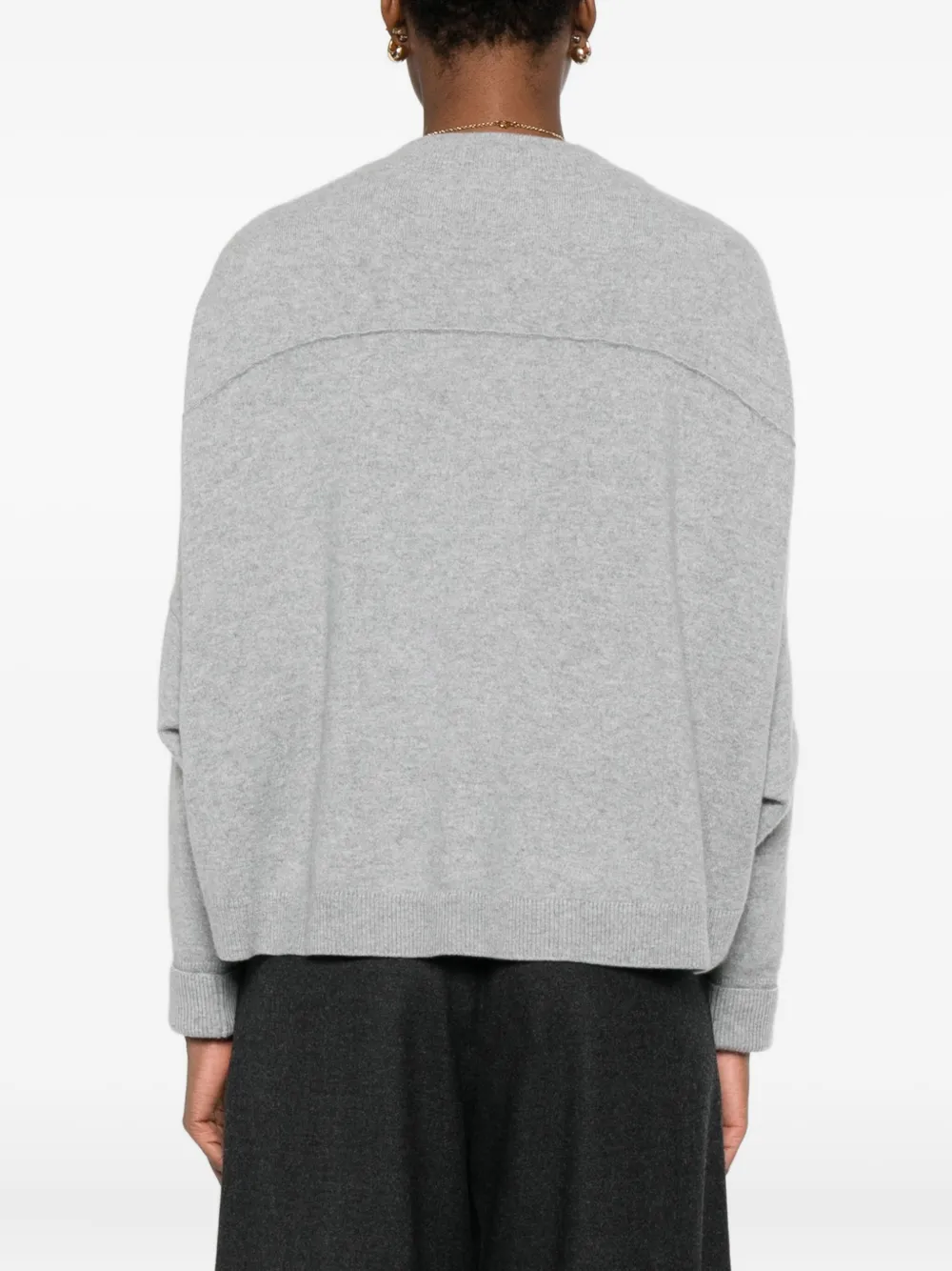 Dušan Crew-neck Sweater In Gray