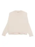 Dusan crew-neck sweater - Neutrals