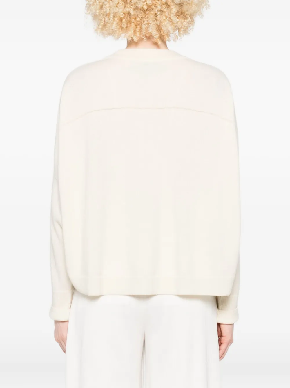 Dušan Round-neck Sweater In Neutral