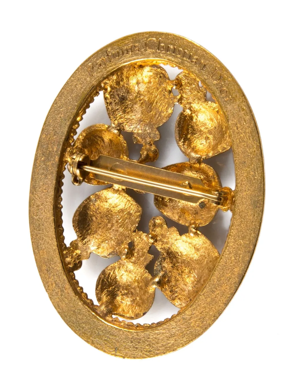 Christian Dior Pre-Owned 1990s perfume-bottle brooch | Pre-Owned | Image 2
