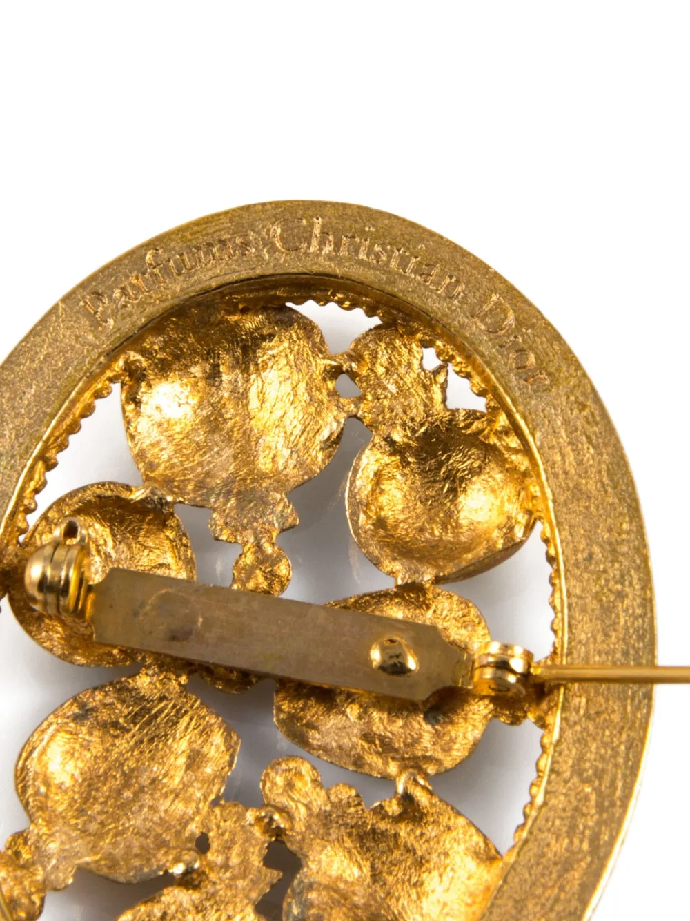 1990s Perfume-Bottle Brooch
