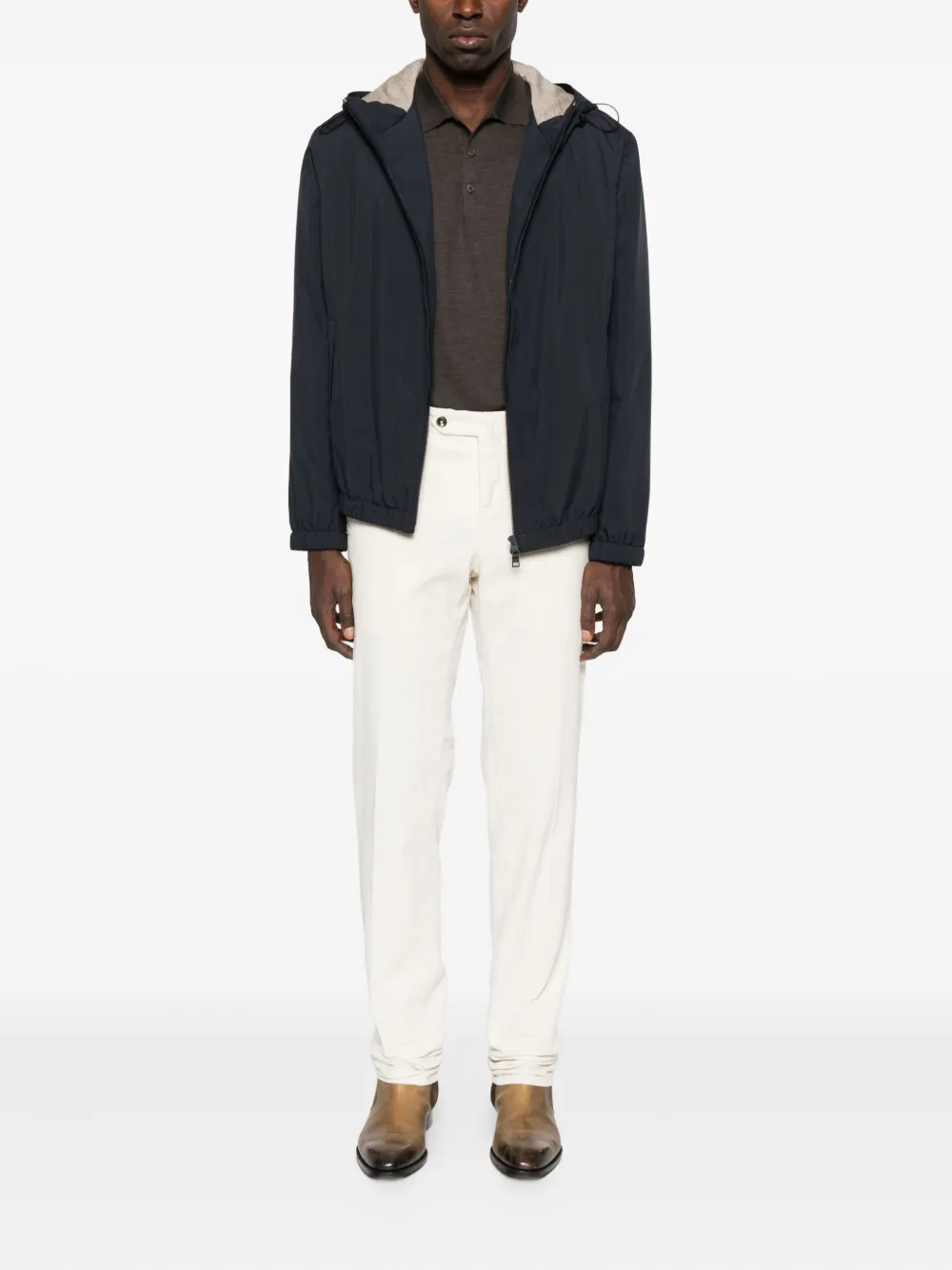Pt Torino Straight-leg Trousers In Neutral