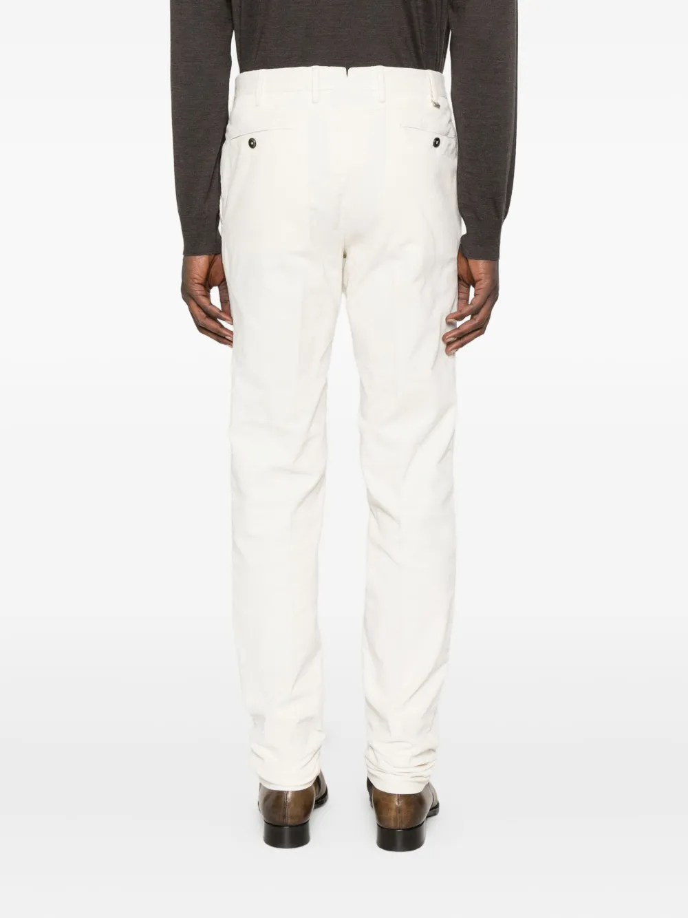 Pt Torino Straight-leg Trousers In Neutral